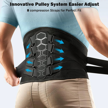 Lower Back Brace For Lightweight Lumbar Support